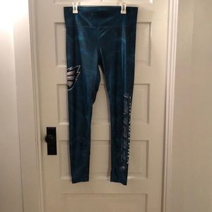 Eagles Leggings size large NFL Team Apparel Brand